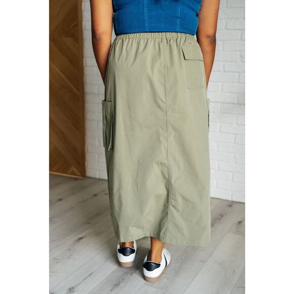 Explain It Away Cargo Skirt - Picture 5 of 11